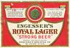 1933 Engesser's Royal Lager Beer 12oz CS103-18 Saint Peter Minnesota