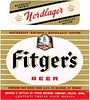 1966 Fitger's Beer 12oz Duluth Minnesota