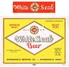 1936 White Seal Beer 12oz CS91-19V Minneapolis Minnesota
