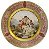19th C. Royal Vienna Hand Painted Plate