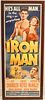 Original 1951 Iron Man Movie Poster 