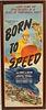 Original Born To Speed Movie Poster 