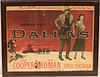 Original Warner Bros' Dallas Movie Poster 