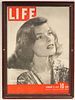 Kathrine Hepburn 1941 Life Magazine Cover 