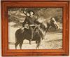 Vintage Western Photograph Of Cowboy 