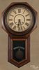 Ansonia regulator ''A'' clock, ca. 1900, 32 1/2'' h.