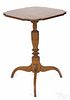 New England Federal cherry candlestand, early 19th c., 26 1/2'' h., 18 3/4'' w.