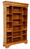 LARGE FRENCH OPEN BOOKCASE