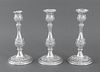 S. Kirk & Sons Sterling Silver Candle Sticks, 3