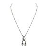 BELLE EPOQUE NATURAL PEARL AND DIAMOND LAVALIERE