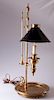 Chapman Chamber Stick Style Brass Lamp
