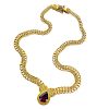 ARCHAEOLOGICAL REVIVAL GOLD NECKLACE, J&S ENGLISH