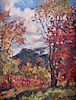 Rudolf Scheffler Landscape Oil On Canvas