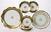 FRENCH LIMOGES PORCELAIN TABLE ARTICLES, LOT OF EIGHT