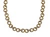 Tiffany 18K Yellow Gold Diamond Link Necklace