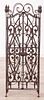 Wrought Iron Scrolled Cabinet Wine Rack