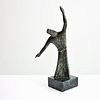 Larry Mohr Bronze Figural Sculpture