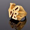 Robert Indiana THE LOVE RING by Charles Revson