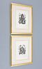 2 Joan Miro Lithographs, LA MELODIE ACIDE Suite