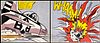 Roy Lichtenstein WHAAM! Poster, Signed Diptych