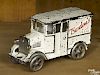 Hubley cast iron Borden's Milk Cream delivery truck, 7 1/2'' l.