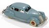 Hubley cast iron Lincoln Zephyr, 7 1/4'' l.