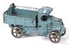 Hubley cast iron dump truck, 6 3/4'' l. Provenance: Donald Kaufman collection, Bertoia Auction