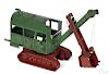 Scarce Vindex P & H steam shovel truck, one of the largest Vindex toys made, 11 1/2'' l.