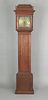 Pennsylvania William & Mary walnut tall case clock