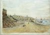 Richard Beechey Watercolor View of Quebec