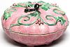 Chinese Glazed Porcelain Pumpkin Jewel Box