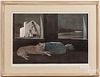 Andrew Wyeth artist proof collotype