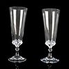 Pair of Lalique Crystal Glasses