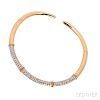 18kt Gold and Diamond Collar, Fred