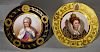 Two Royal portrait Plates