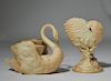 Two Royal Worcester Porcelain Itens