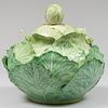 Lady Anne Gordon Porcelain Cabbage Form Tureen and Cover
