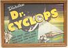 Vintage "Doctor Cyclops" Print Ad