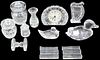 (15) Waterford, Baccarat, Orrefors Crystal Items