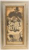 Vintage "The Spider Returns" Print Ad