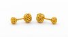 Schlumberger Tiffany & Co. 18K Knot Cufflinks