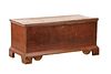 Cherry Stained Oak Blanket Chest, likely Southern