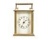 Waterbury Clock Co Mini Brass Carriage Clock 1890s