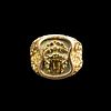 Men's Vintage 14K Yellow Gold Signet Ring