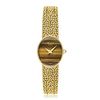 Chopard Ladies' Watch with Tiger's Eye Stone Dial in 18K Gold