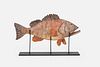 Italian, Large Terra cotta Fish Sculpture