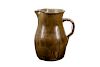 Signed Cheever Meaders Alkaline Glazed Pitcher