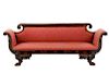 American Classical Sofa, Anthony Quervelle (attr)