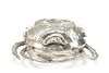 Whimsical Italian Pewter Crab Form Covered Box