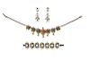 Jean-Louis Blin Bracelet, Necklace, and Earrings